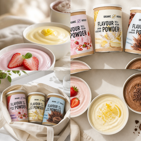 Bio Flavour Powder Trio – Lifestyle Grid