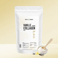 Vanille-Collagen Pulver gesüßt mit Mönchsfruchtextrakt