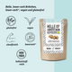 HELLE LOWER-CARB* BRÖTCHEN BACKMISCHUNG – glutenfrei, vegan, bio, Sauerteig, für Brötchen & Brot-Alternative