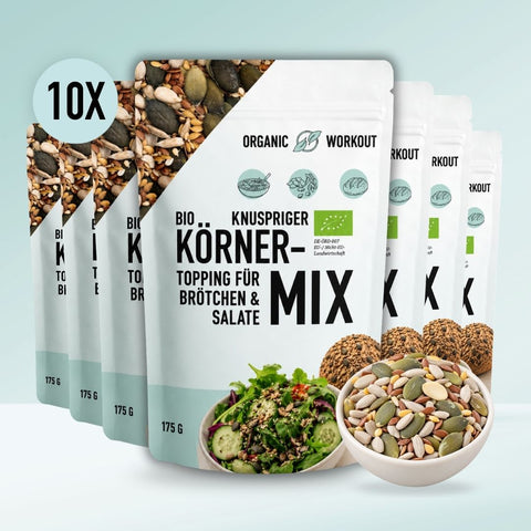 Bio Körner-Mix – ballaststoffreich, knusprig & vegan