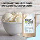 LOWER-CARB VANILLE EIS - KETO-FREUNDLICH