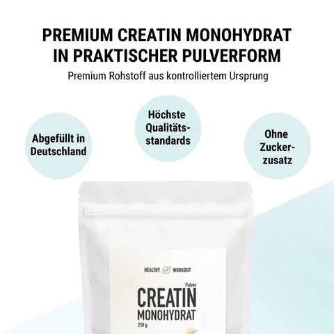Creatin Monohydrat (Pulver) 250 g