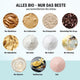Cookie Dough Protein Crumble – bio, vegan mit Bio-Erythrit und Bio Erbsenprotein
