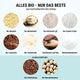 Vegane Vanille Macadamia Cookie-Backmischung, bio, lower-carb* & glutenfrei