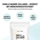 Vanille-Collagen Pulver gesüßt mit Mönchsfruchtextrakt
