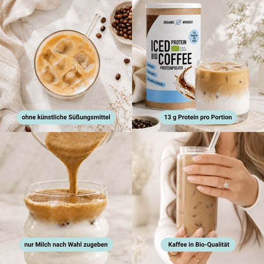 Bio Iced Coffee Protein Pulver - 300 g