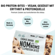 Cookie Dough NomNoms- Protein Bites, bio, vegan, Ballaststoffquelle mit Bio-Erythrit und Bio Erbsenprotein
