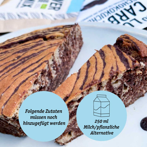 Bio Lower-Carb* Vanille PanCake-Mix für Kuchen, Muffins & Pancakes
