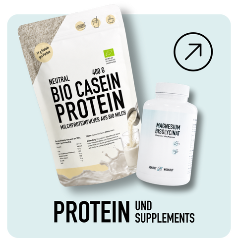 Proteinpulver und Supplements