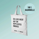 Tasche "Ich lege Wert auf ein gepflegtes Inneres"