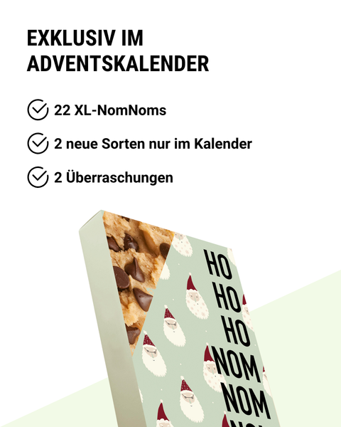 Nobody is perfect LIMITIERTER MEGA NomNom Adventskalender mit 2 Special Sorten