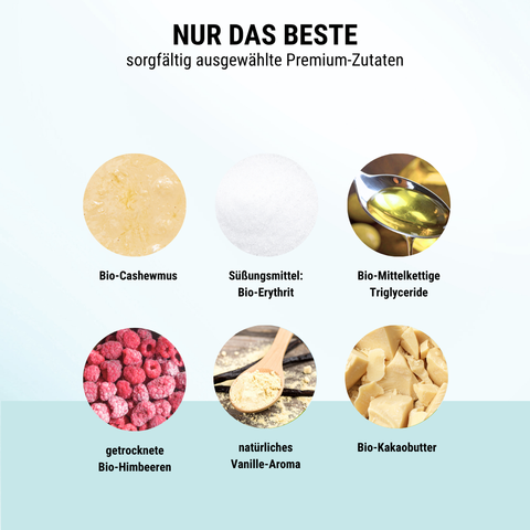 Streng limitierte Edition! 1 kg Bio Himbeer-Cashew-Creme